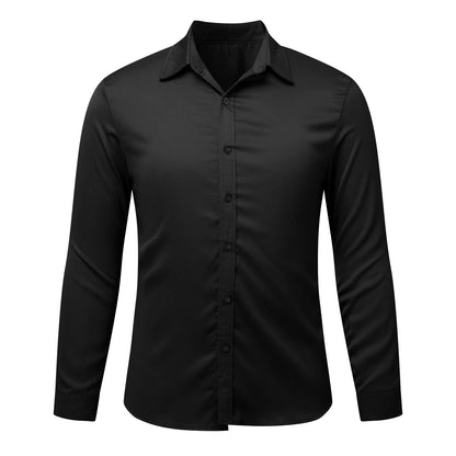 Herren Hemd Elegant Langarm aus Baumwolle