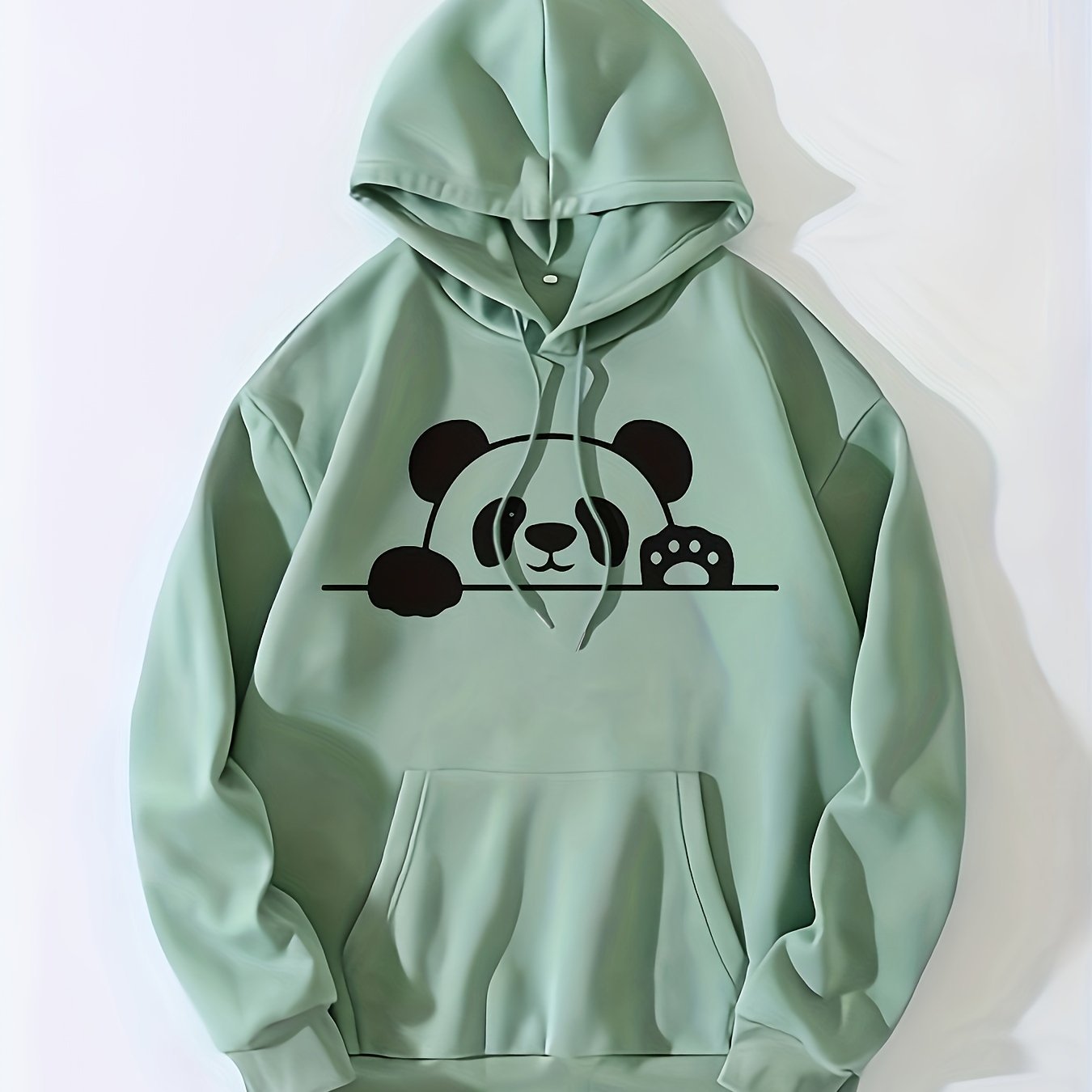 Modischer Damen Hoodie Mit Kängurotasche - IdealeKleiden