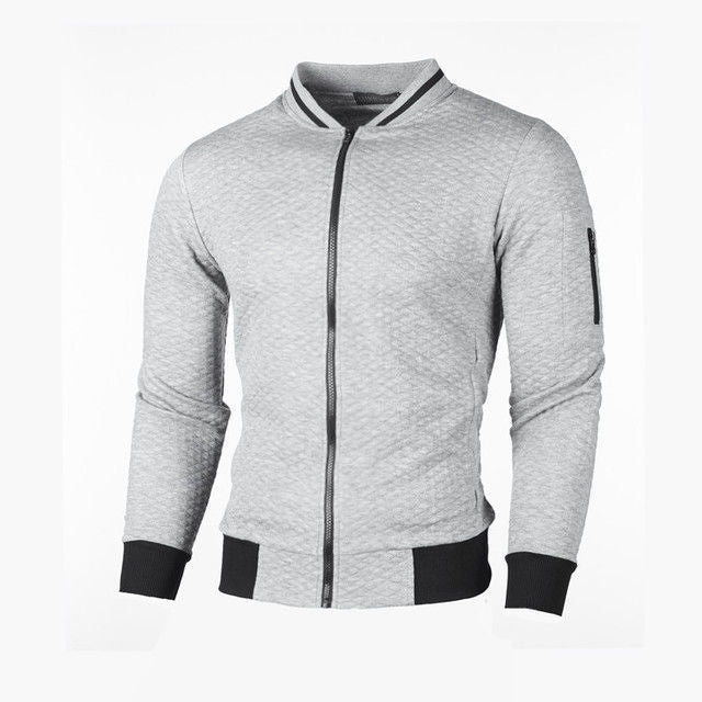 Herren Sweatjacke Hochwertig Reißverschluss TascheSportlich