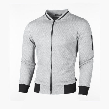 Herren Sweatjacke Hochwertig Reißverschluss TascheSportlich
