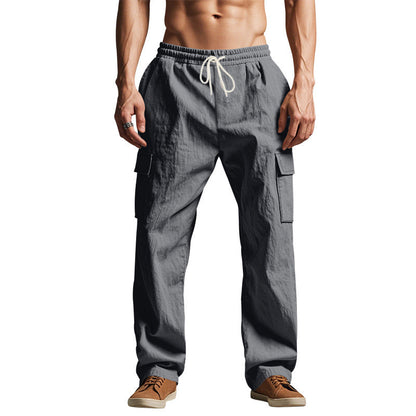 Herren Cargohose Bequem Elastisch Praktisch