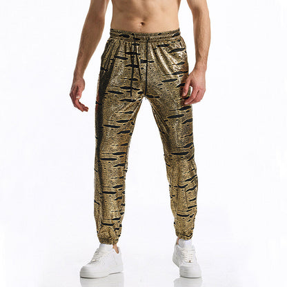 Herren Jogginghose Sportlich Glänzend Modern