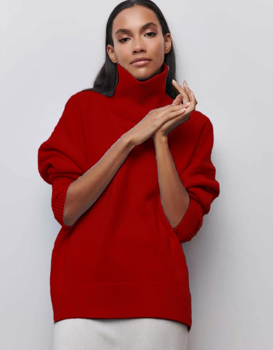 Große Strickkleid Übergröße Weich