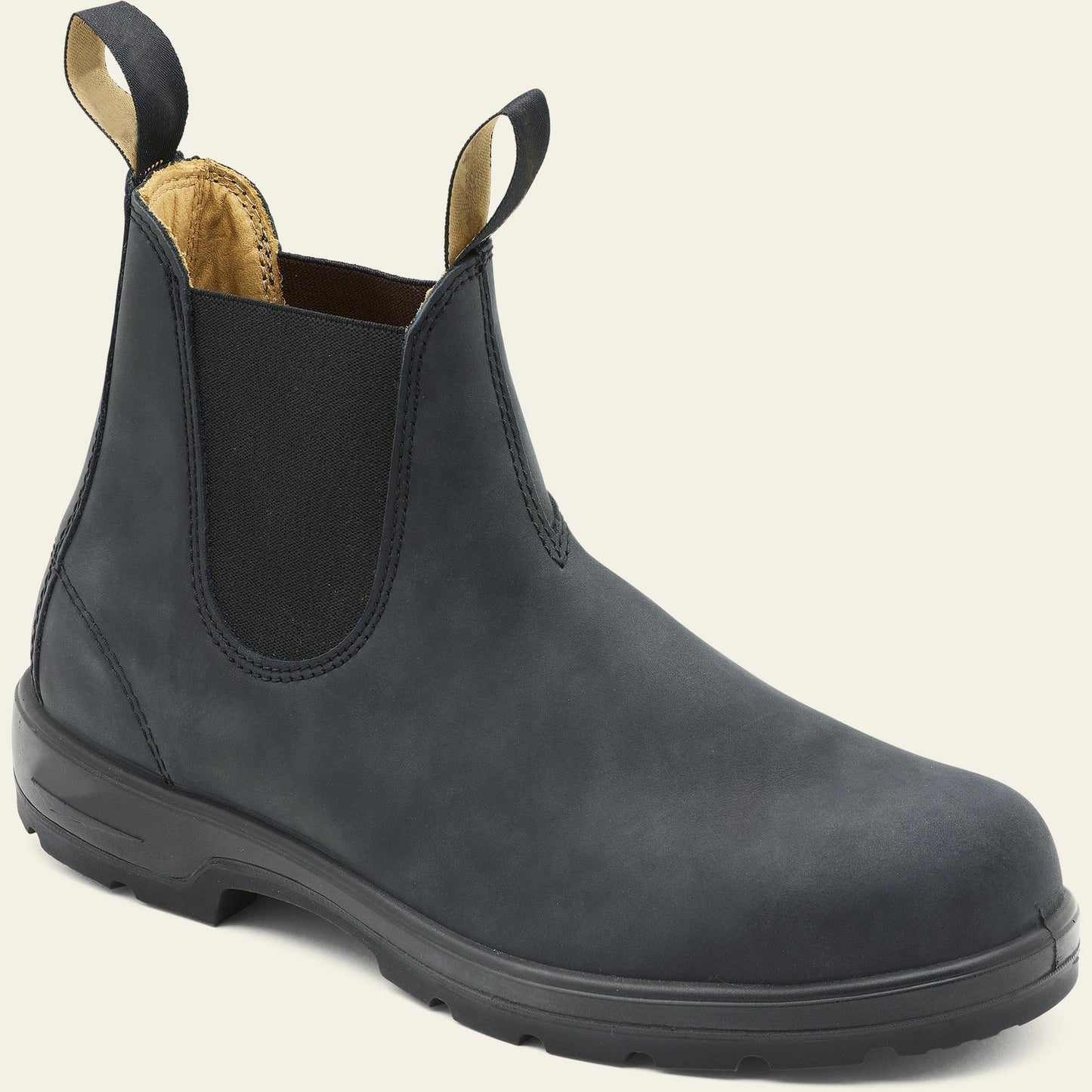 Herren Chelsea Stiefel Knöchelhoch Elegant Lederschaft