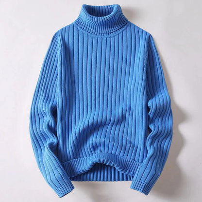 Pullover Rollkragen Warm Modern - IdealeKleiden