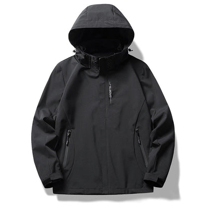 Wasserdichte Damenjacke mit Kapuze und Atmungsaktivem Material
