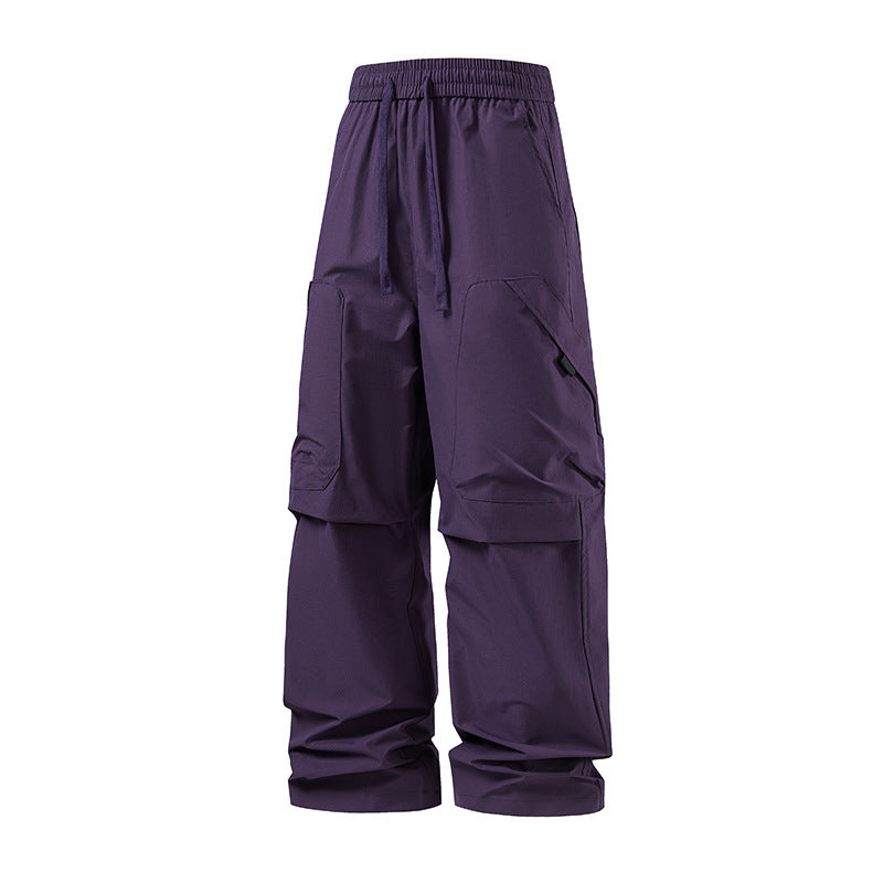 Herren Cargo-Hose Bequem Verstellbar Praktisch - IdealeKleiden