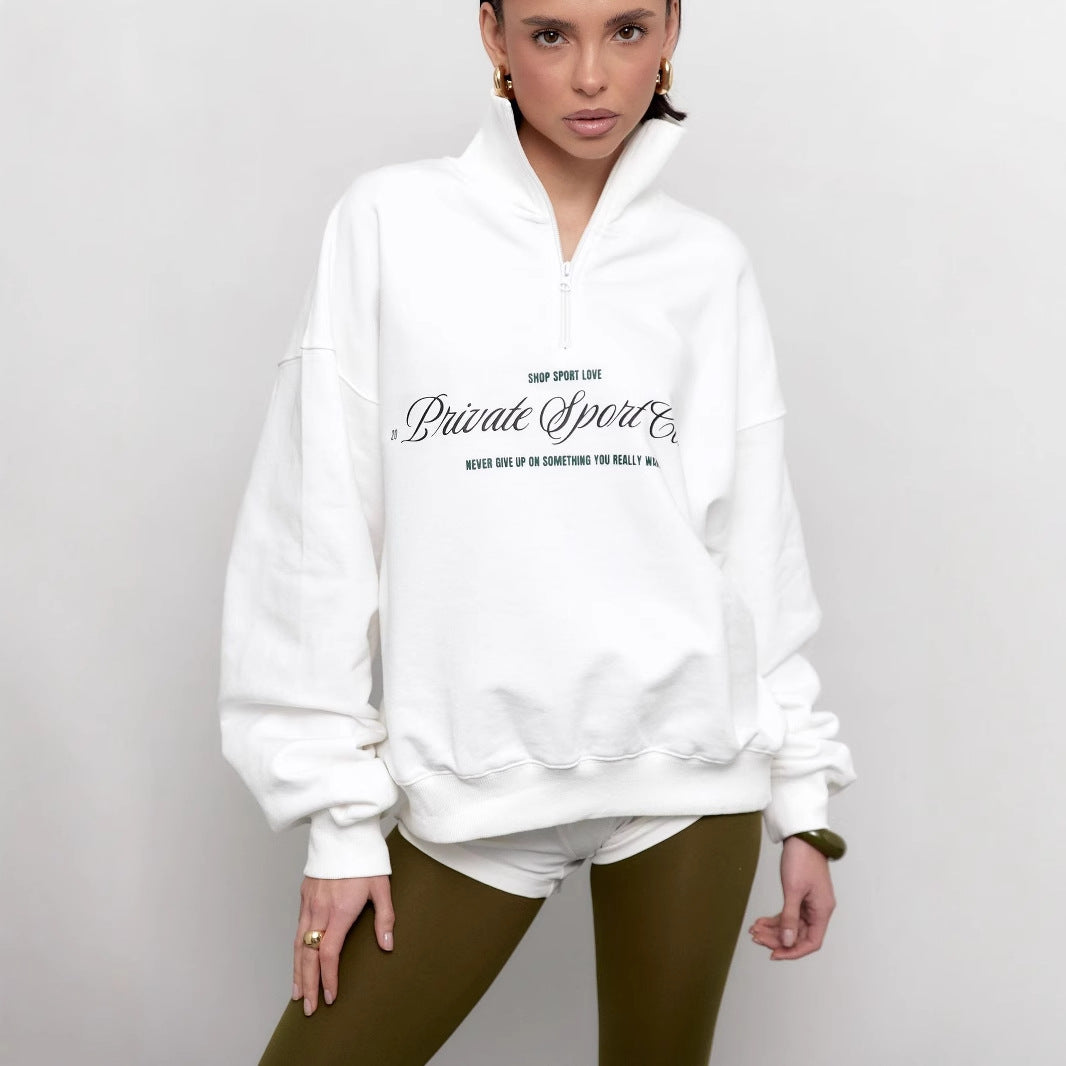 Sweatshirt Herren Cool Buchstaben Design