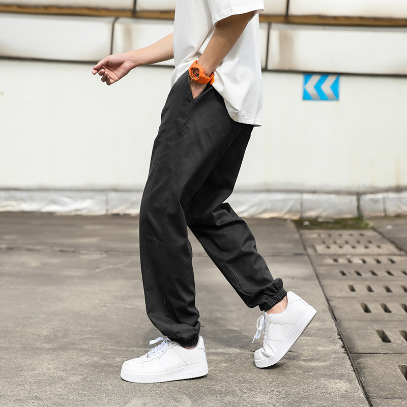 Herren Bequeme Cargo-Hose Mit Elastischem Bund