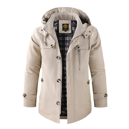 Stylische Kapuzenjacke Herren Emerik