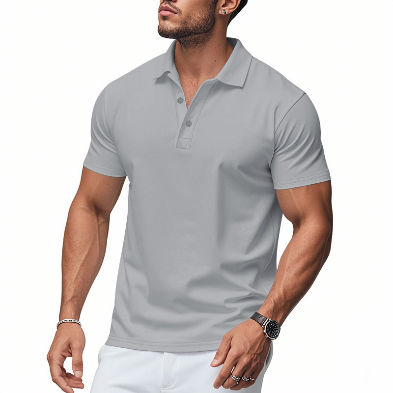 Herren Poloshirt Schnell Trocknend Elegant Slimfit