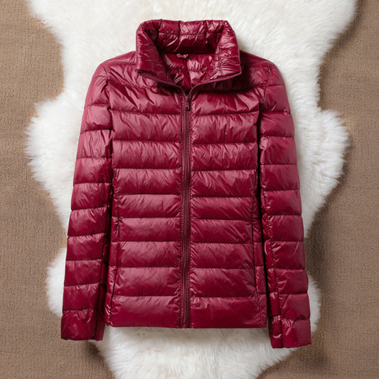 Elegante Rotjacke Klassisches Design - IdealeKleiden