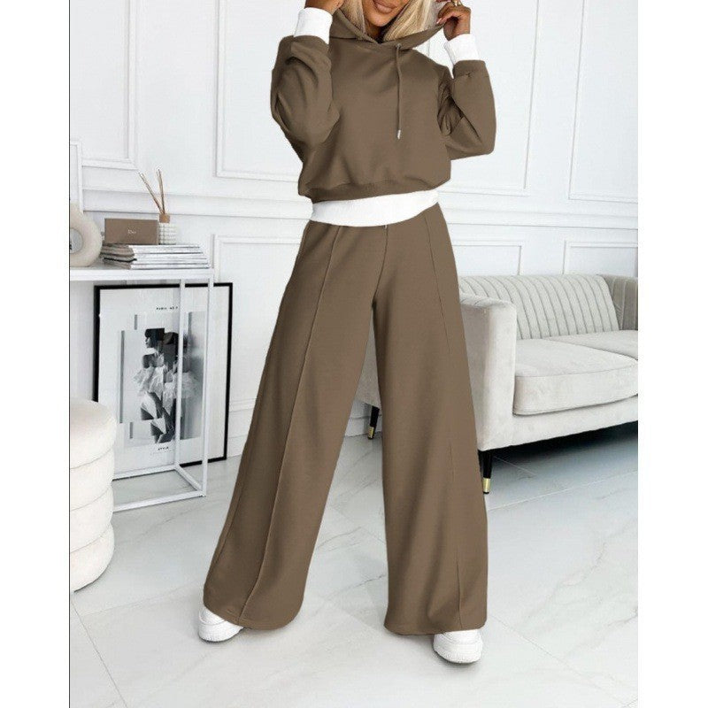 Damen Sportliche Jogginganzug Set Bequem