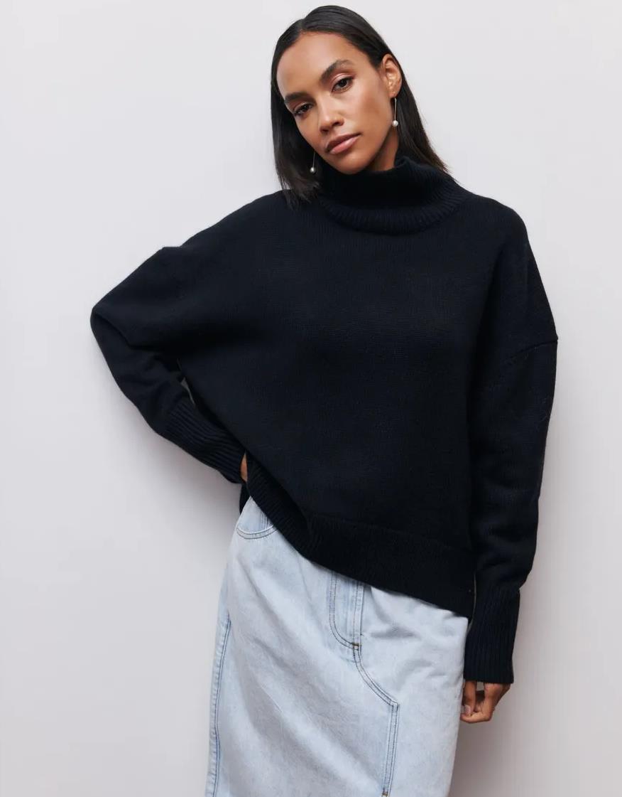 Große Strickkleid Übergröße Weich