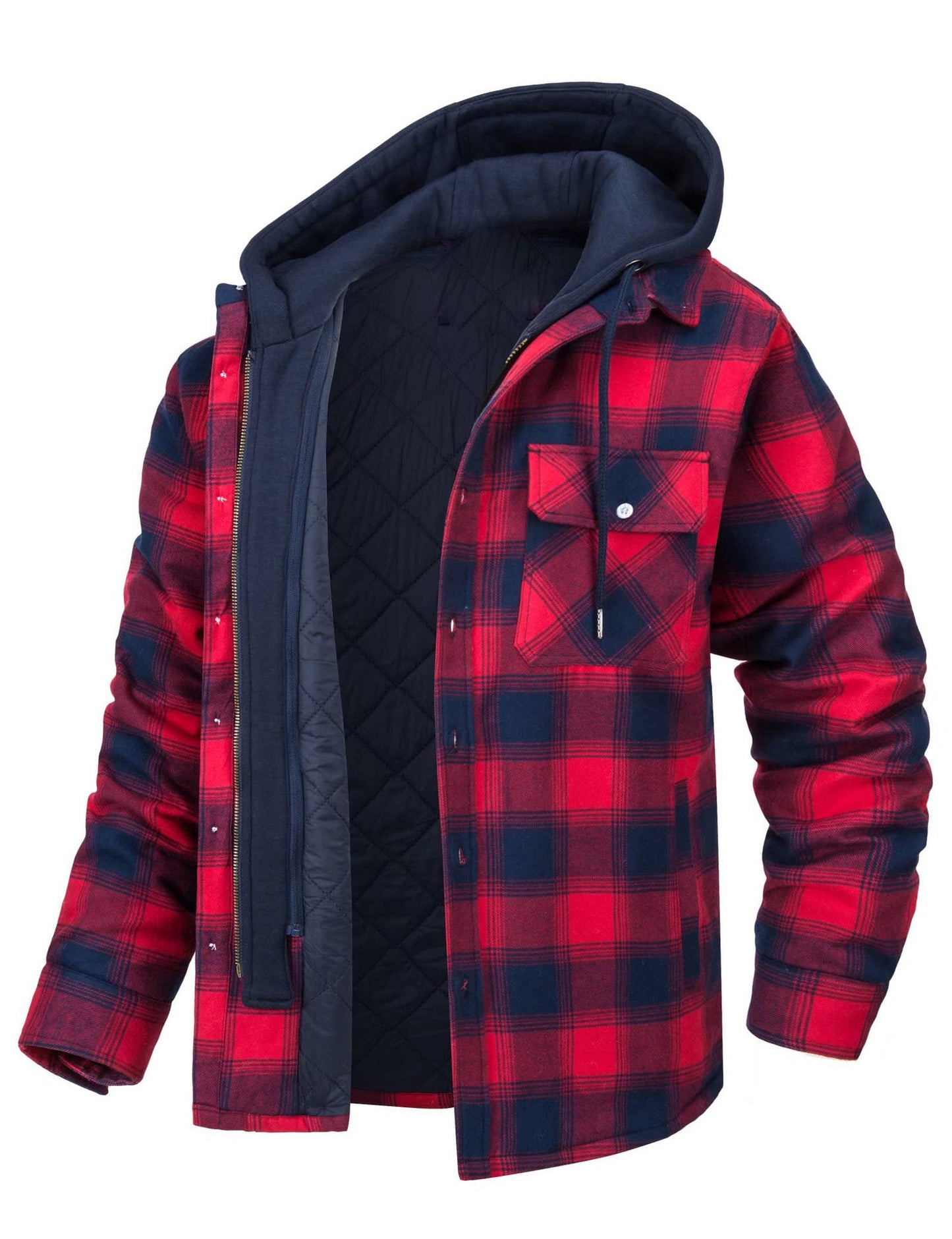 Herren Winterjacke Modern Stil Komfort