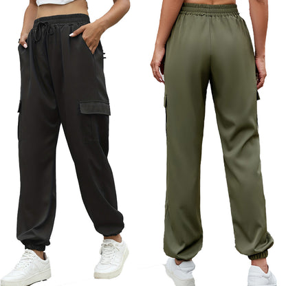 Damen Cargo-Hose Bequem und Praktisch - IdealeKleiden