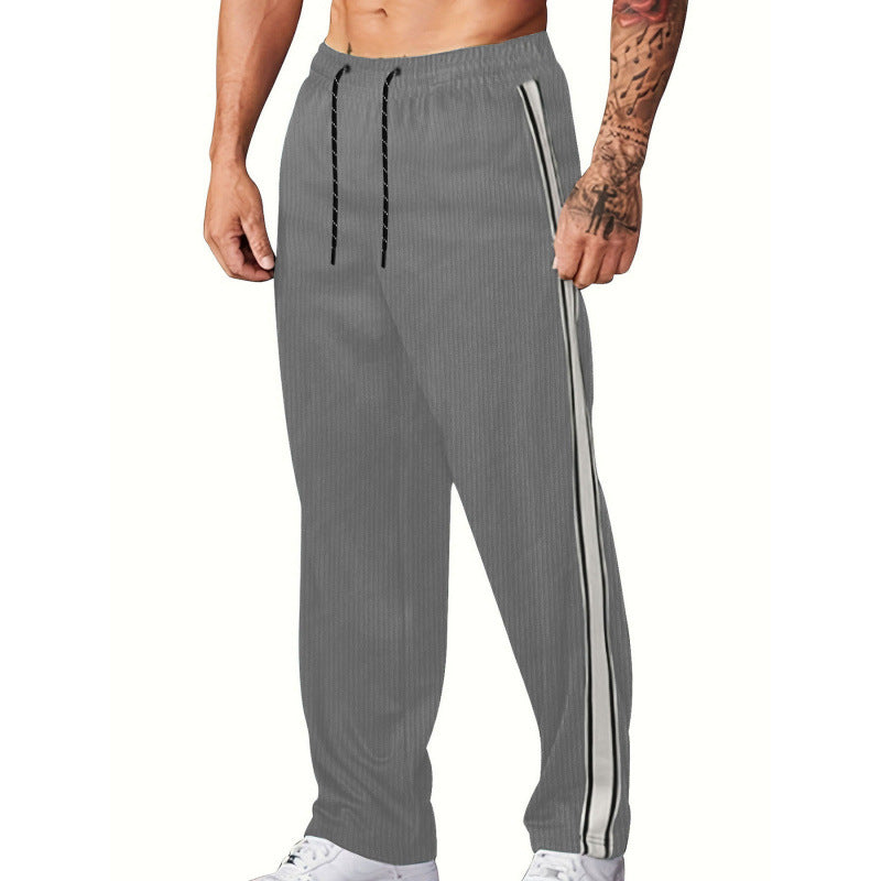 Herren Sport Hose Mit Streifen Modern Design