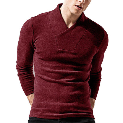 Elegantes Kleid Slim Fit Wolle Asymmetrischer Ausschnitt