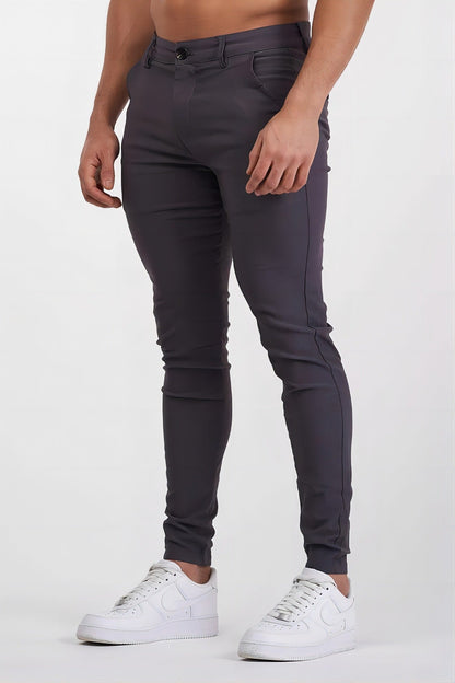 Herren Chino Hose Slim Fit Elegant