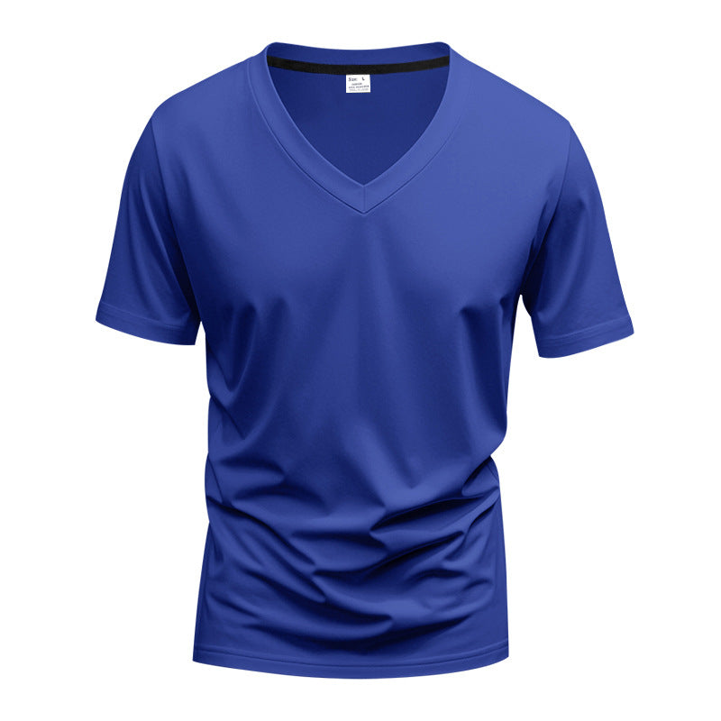 Herren T-Shirt V-Ausschnitt Leicht atmungsaktiv