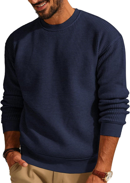 Herren Sweatshirt Rundhals Modern Sportlich