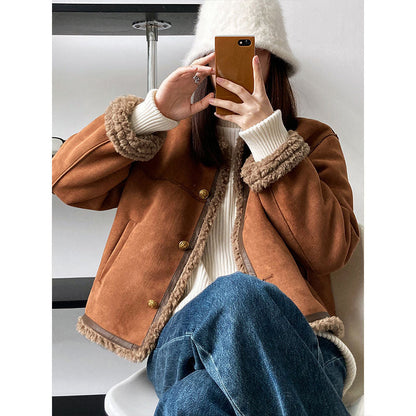 Elegantes Damenjacket Modern Knöpfe - IdealeKleiden