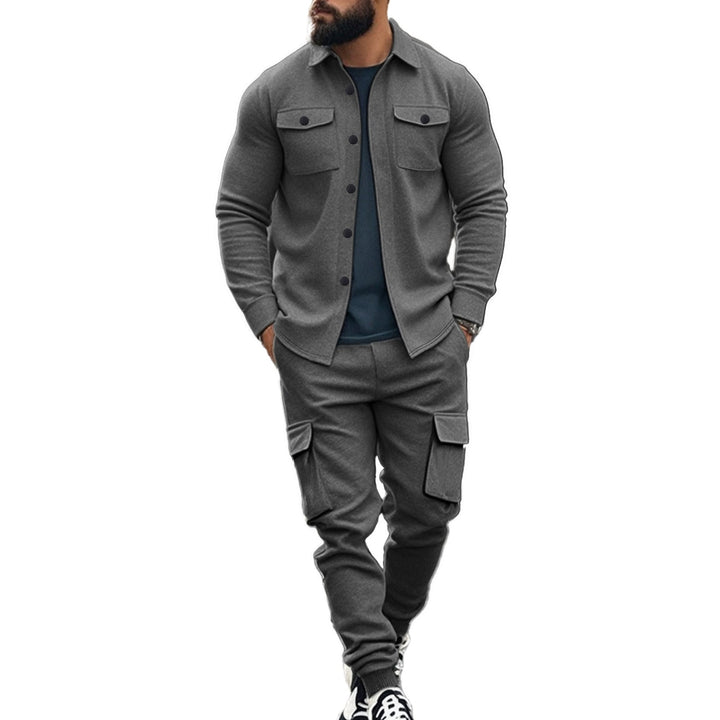 Herren Casual-Set: Bequeme Hose &amp; Lässiges Hemd