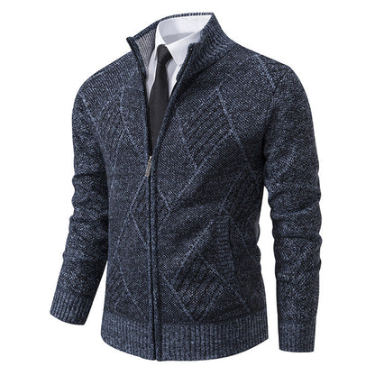 Herren Strickjacke Slim Fit Modernes Design