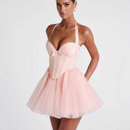 Elegantes Hochzeitskleid mit Spitze und Ruffles - IdealeKleiden