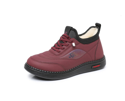 Damen Sneaker Warm Isoliert Kuschelig Sportlich