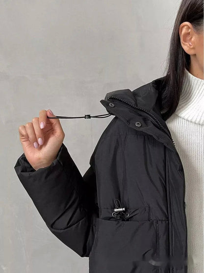 Damen Winterjacke Sportlich Warm Isoliert