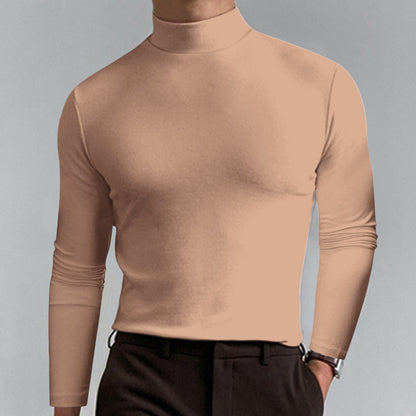 Herren Rollkragenpullover Fein Baumwolle Elegantes Design