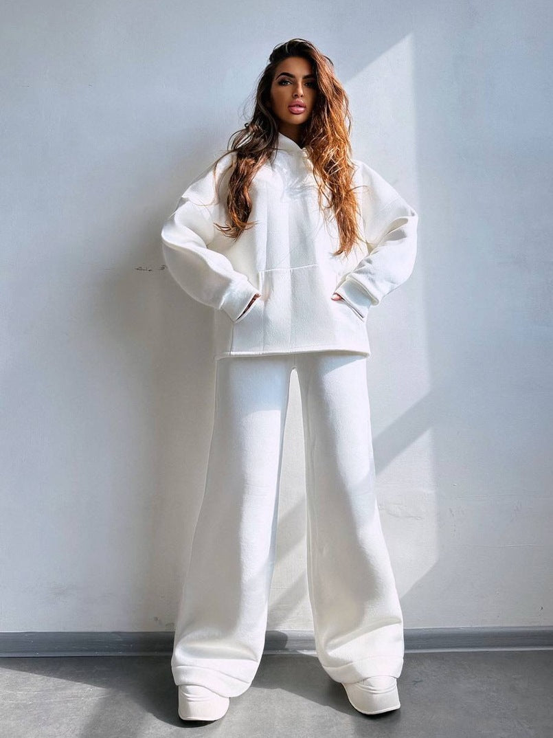 Damen Hoodie Oversized & Weite Jogginghose Set