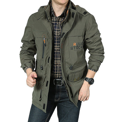 Herren Outdoor Jacke Funktionell Vielseitig