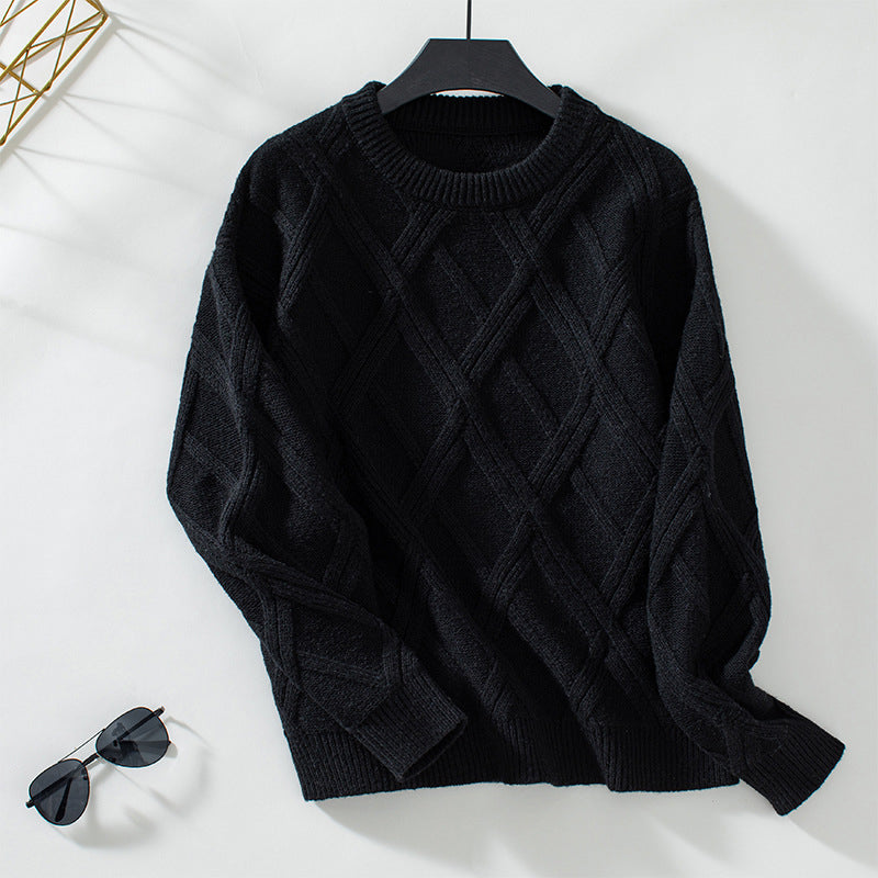 Stylischer Einfarbiger Pullover Für Damen