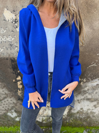 Kapuzenjacke Damen Baumwolle Bequem