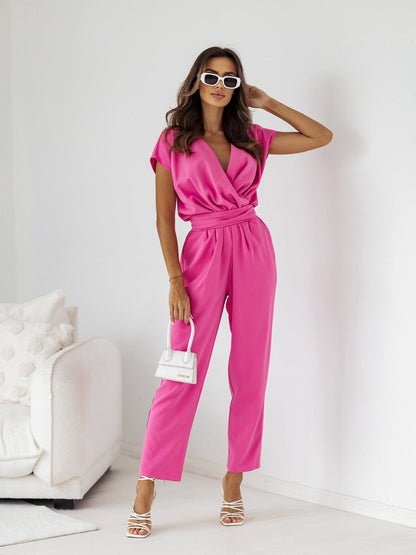 Damen Jumpsuit Elegant Abendkleid