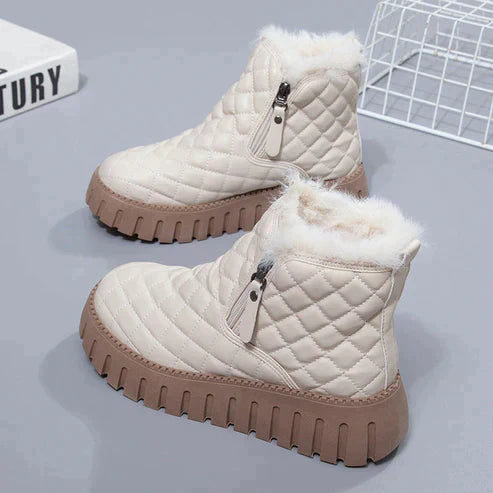 Damenschuhe Kaschmir Stiefel Winter
