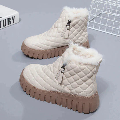 Damenschuhe Kaschmir Stiefel Winter