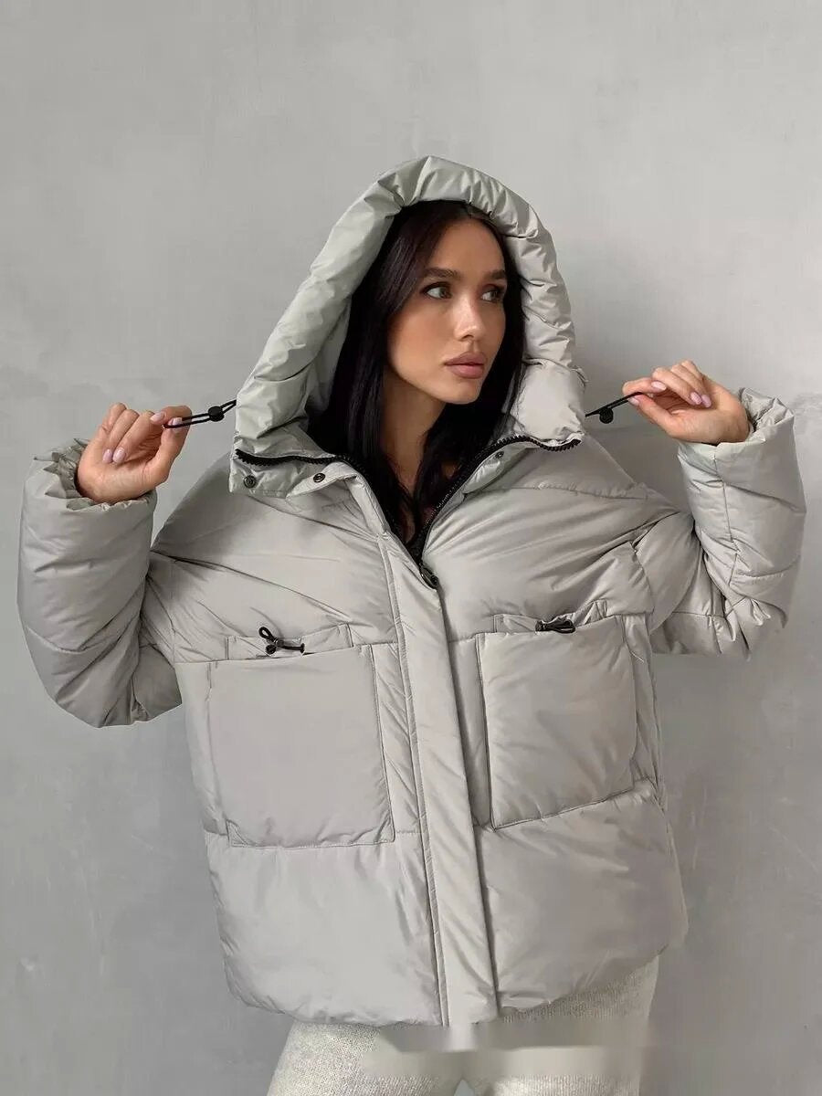 Damen Winterjacke Sportlich Warm Isoliert