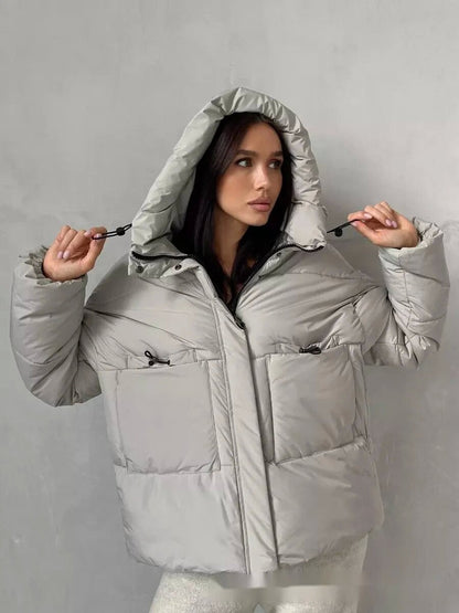 Damen Winterjacke Sportlich Warm Isoliert
