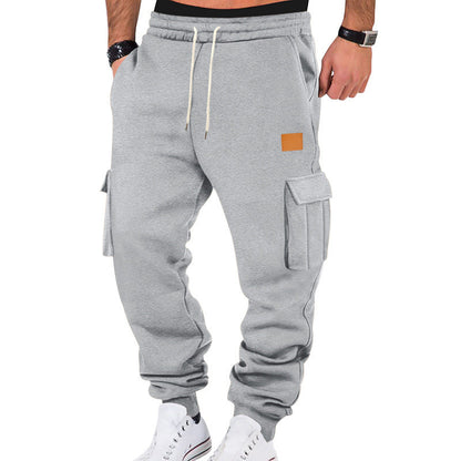 Herren Cargo-Hose Bequem Elastisch Mit Seiten-Taschen