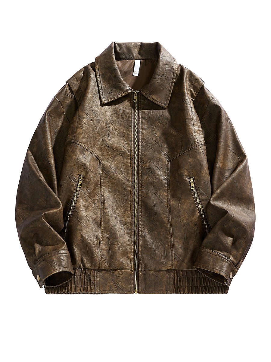 Herren Kurzjacke Elastisch Mit Taschen