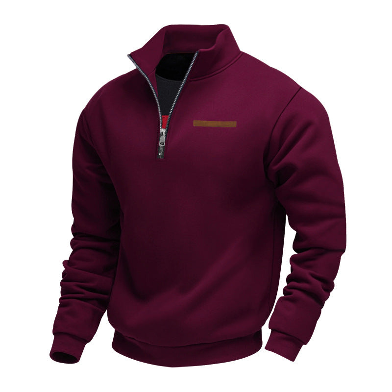 Herren Pullover Kapuze Modern Style Hochwertig