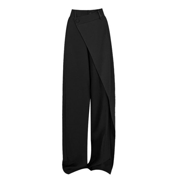 Damen Hose Elegant Weit Palazzo Stil