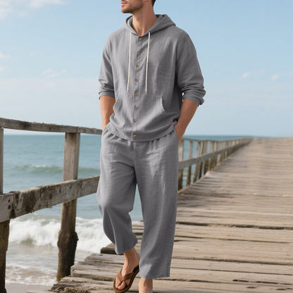 Herren Sportset Kapuzenpullover und Jogginghose