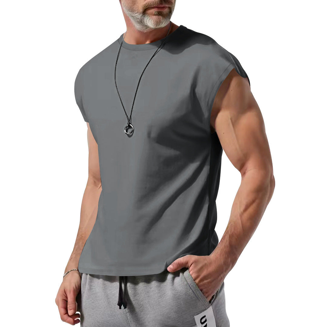 Herren Sport T-Shirt Atmungsaktiv Komfort Baumwolle