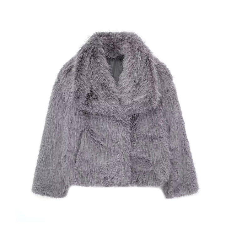 Kunstfelljacke Elegant Warm Damen