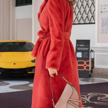 Damen Fleecejacke Modern Elegant Taschen - IdealeKleiden