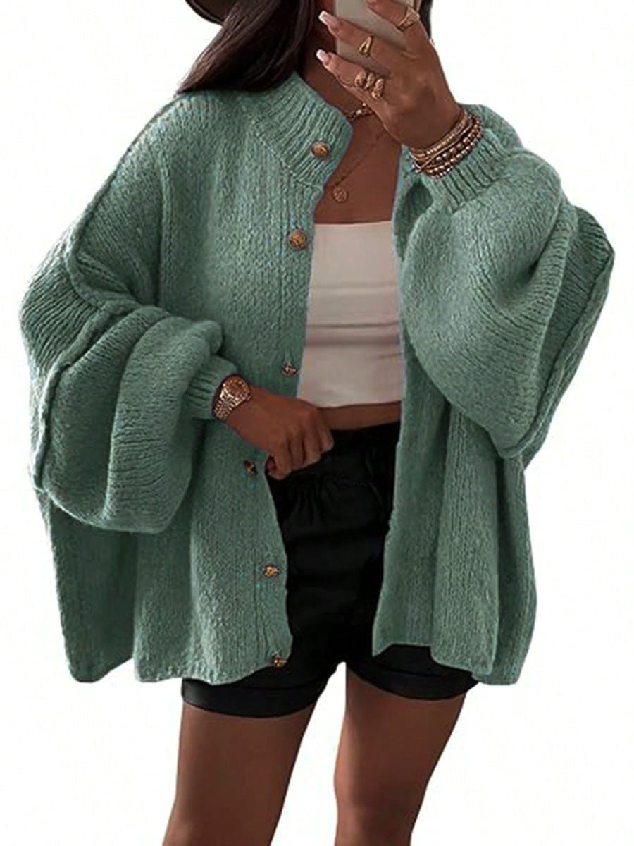 Damen Strickjacke Oversized Weich